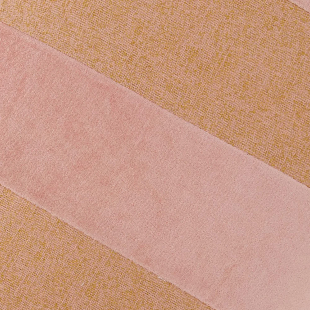 gestreept kussen katoen met velvet