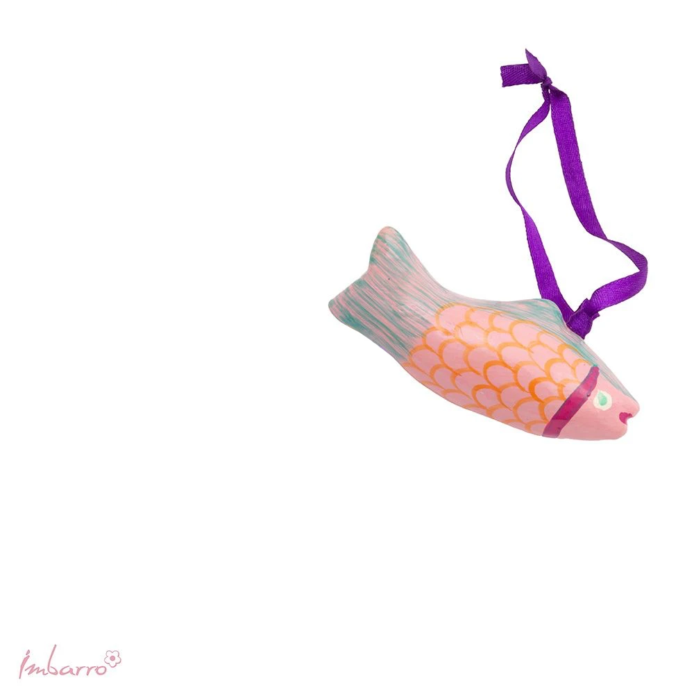 Hanger vis Guppy Pink