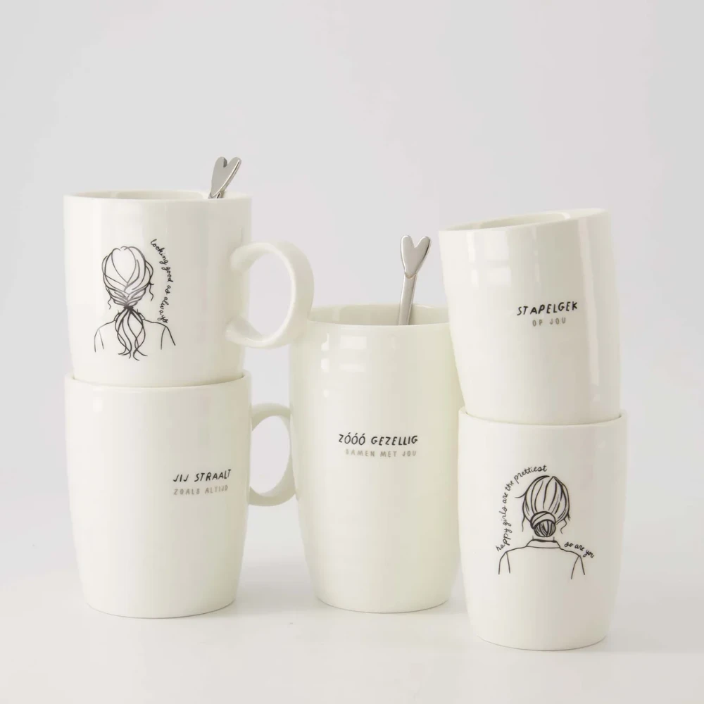 koffiemok vrouw