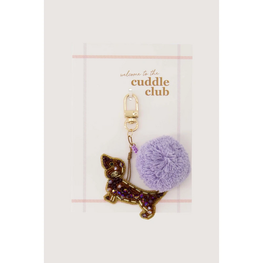 ansichtkaart tashanger Pompon hond cuddle club