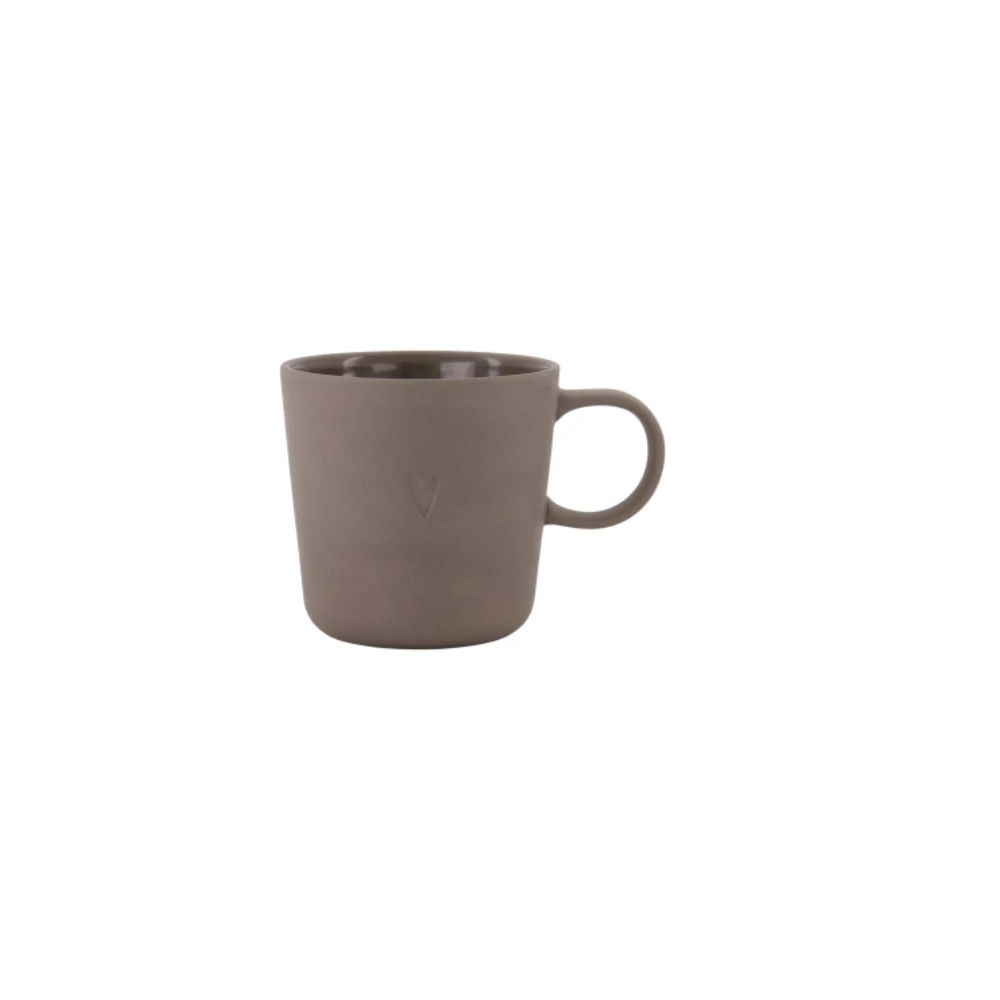 coffee mug with handle heart