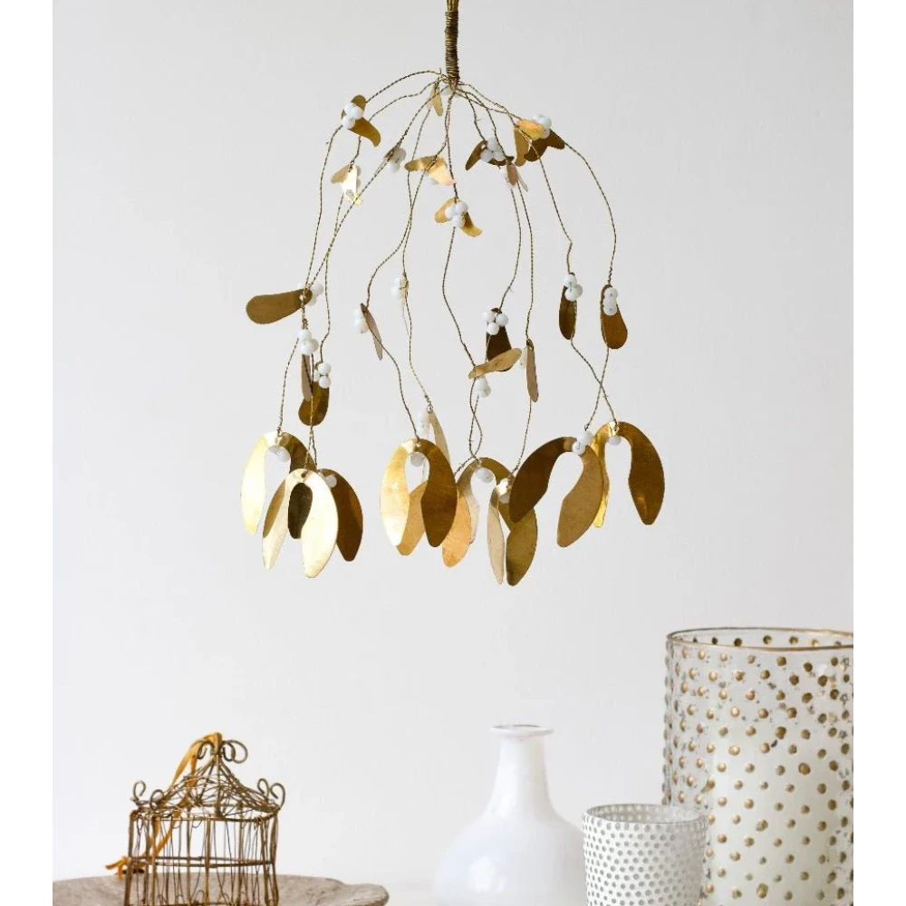 hanger maretak met parels