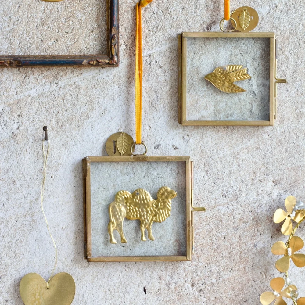 De Weldaad mini fotolijstje glas