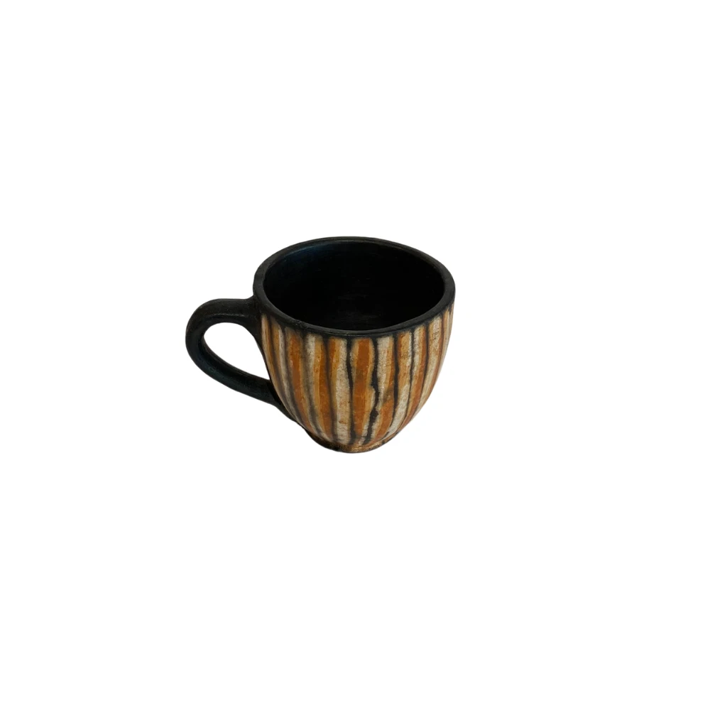 espresso kopje met oor strepen
