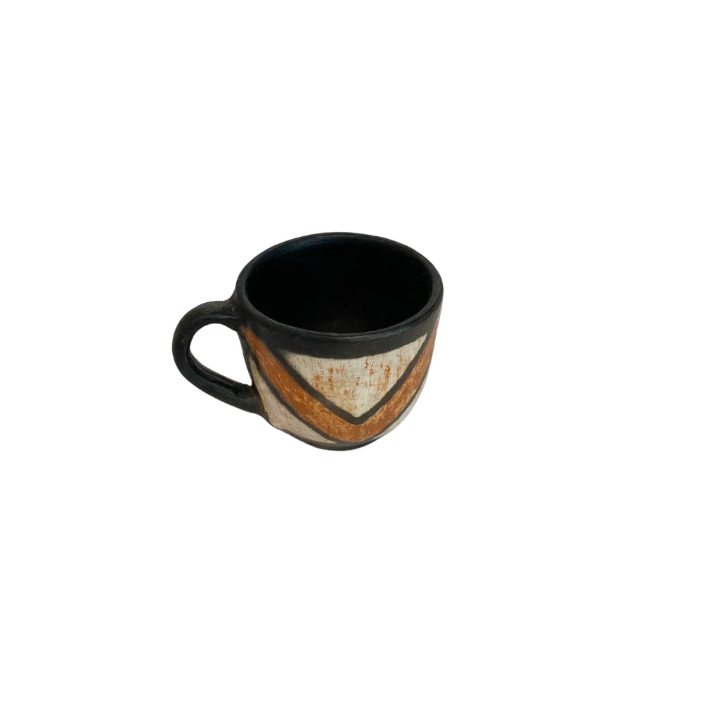 espresso kopje met zigzag