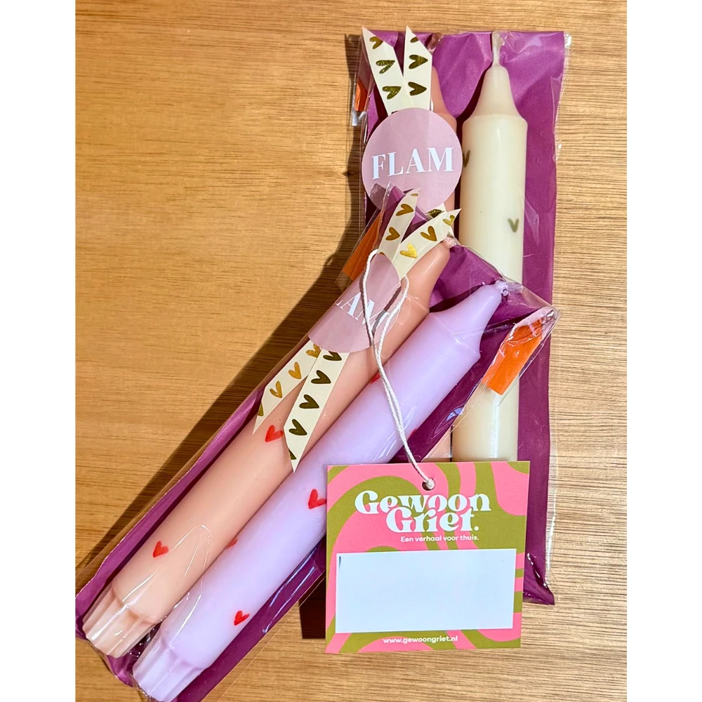 Flam kaarsen voor Mahad