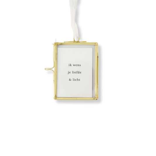 fotolijstje liefde en licht