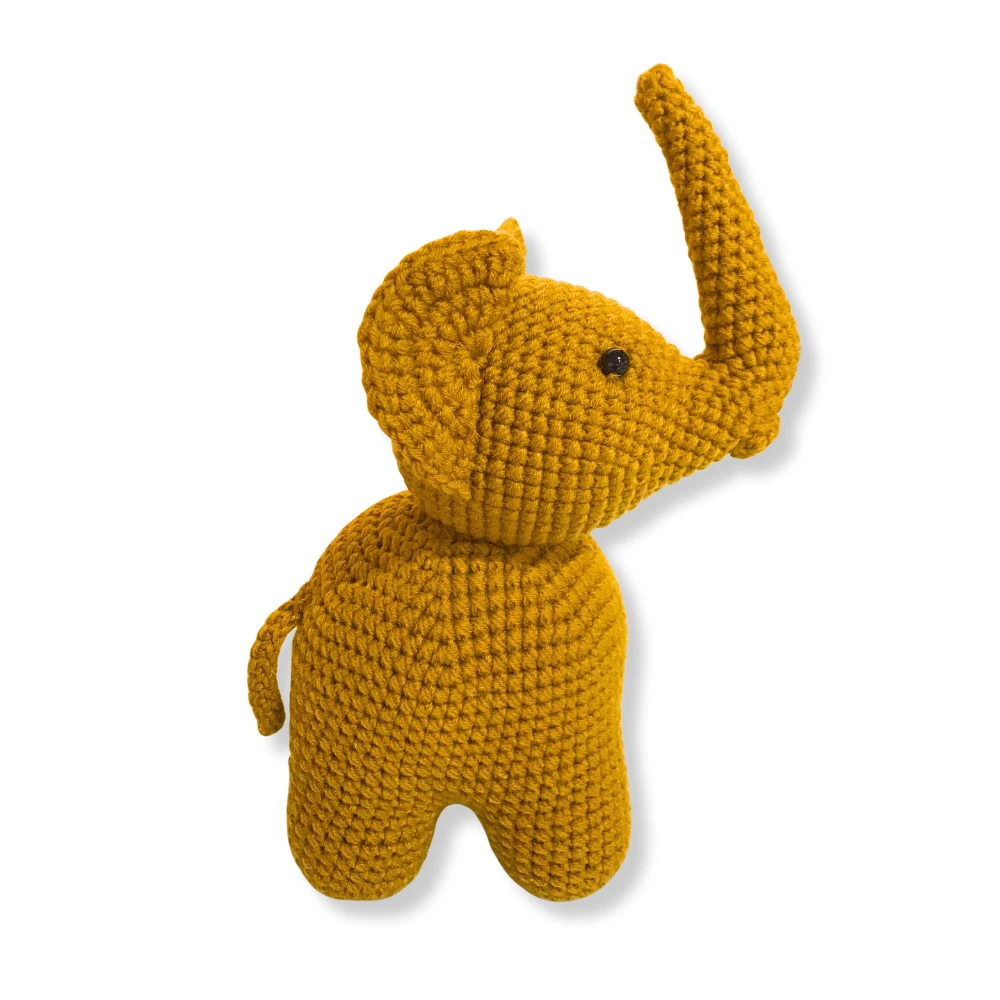 Gewoon Griet olifant gehaakt