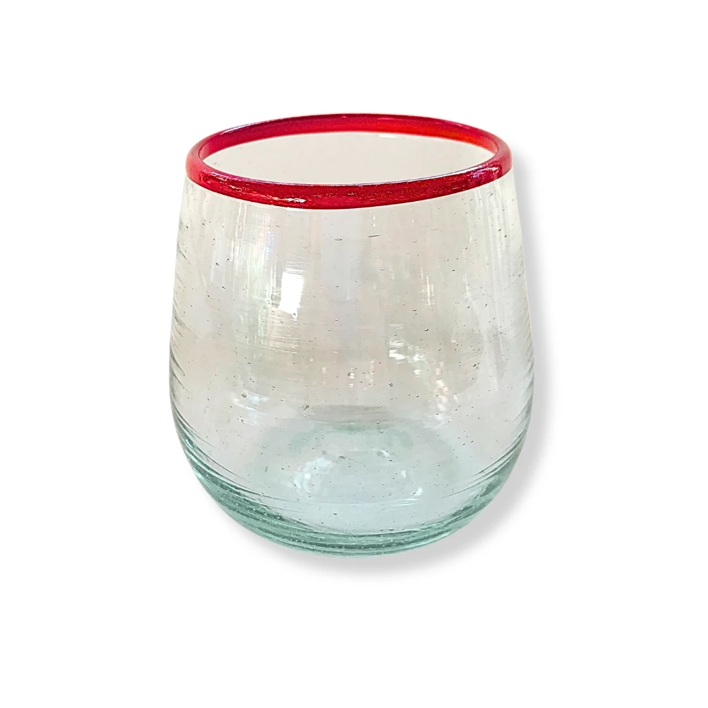 glas gekleurde rand gerecycled
