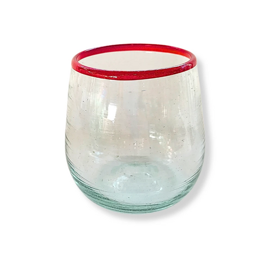 glas gekleurde rand gerecycled