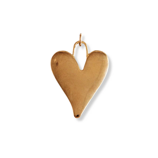 hanger hart voor ketting natuursteen