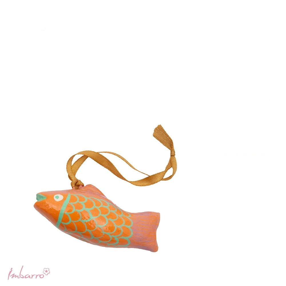 Hanger vis Guppy Orange