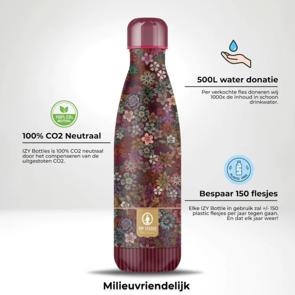 izy bottles thermos fles tutti i fiore