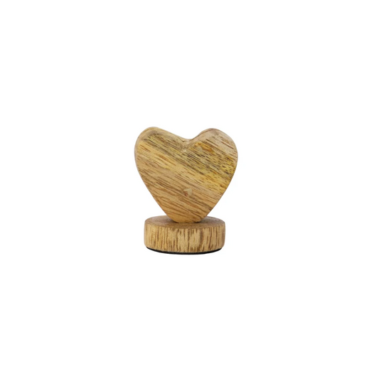 kaartenstandaard hartje hout
