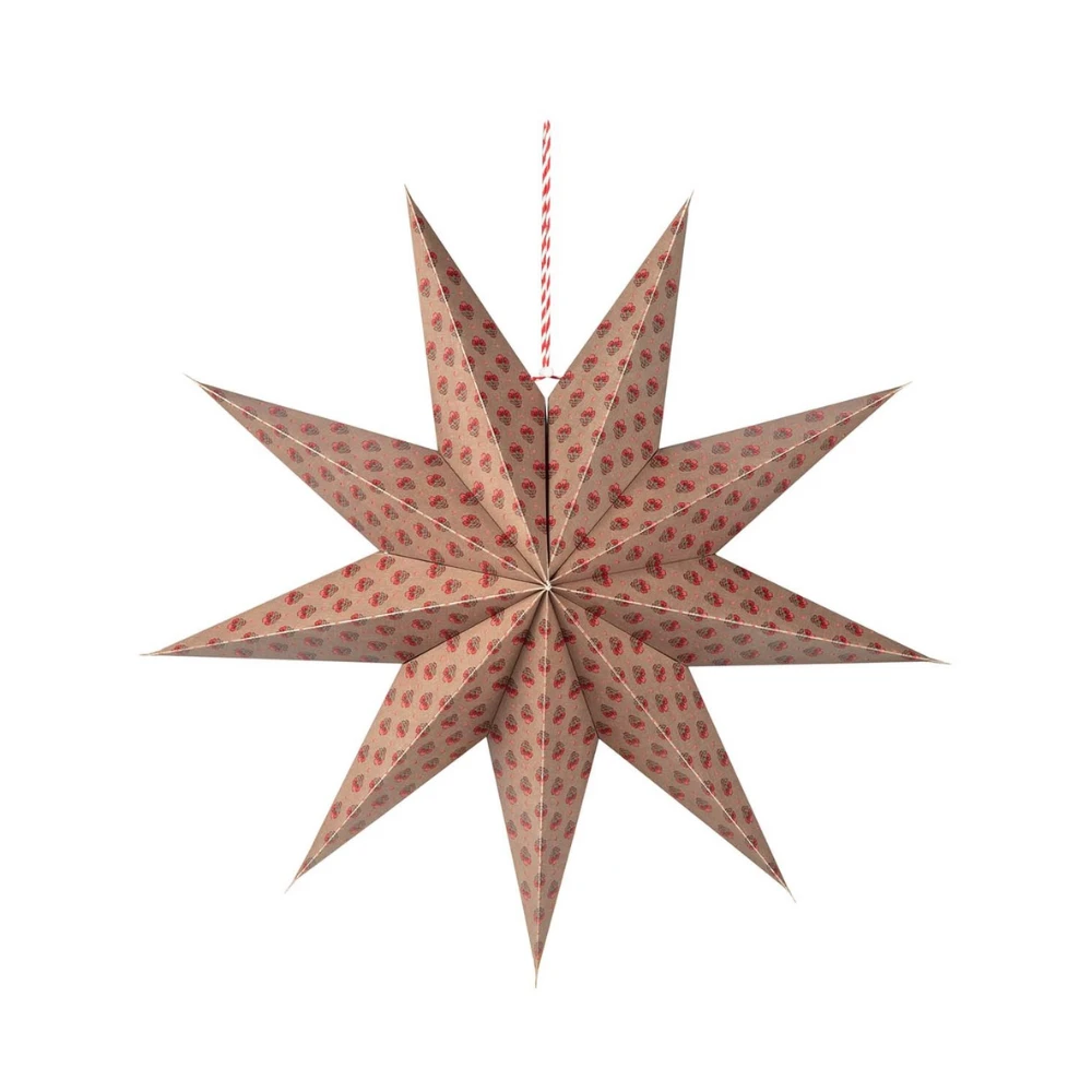 Kerstster papier Jaipur flower