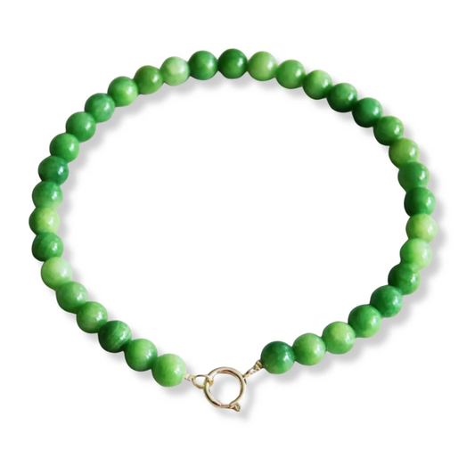 kralenketting van natuursteen