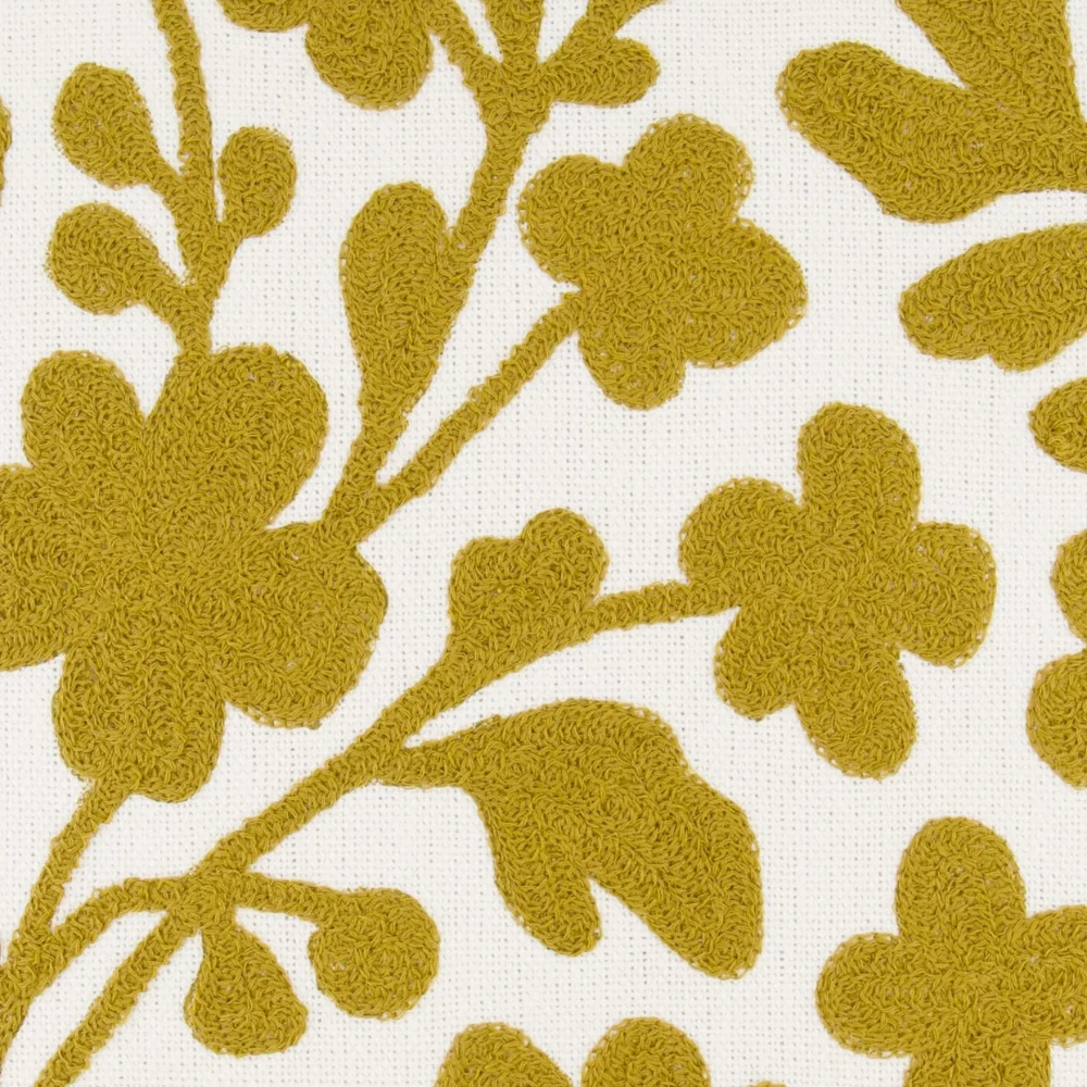 Kussen bloemen embroidery