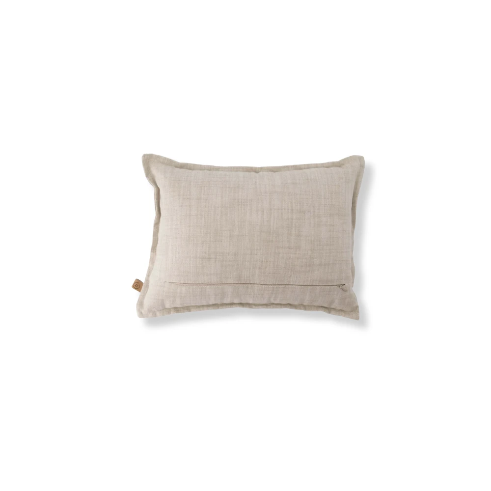 kussen hartje naturel