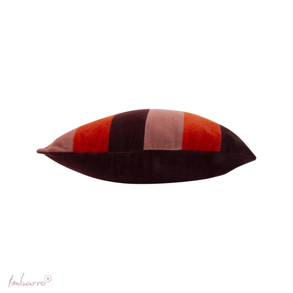 Kussen Lala Stripe Burgundy