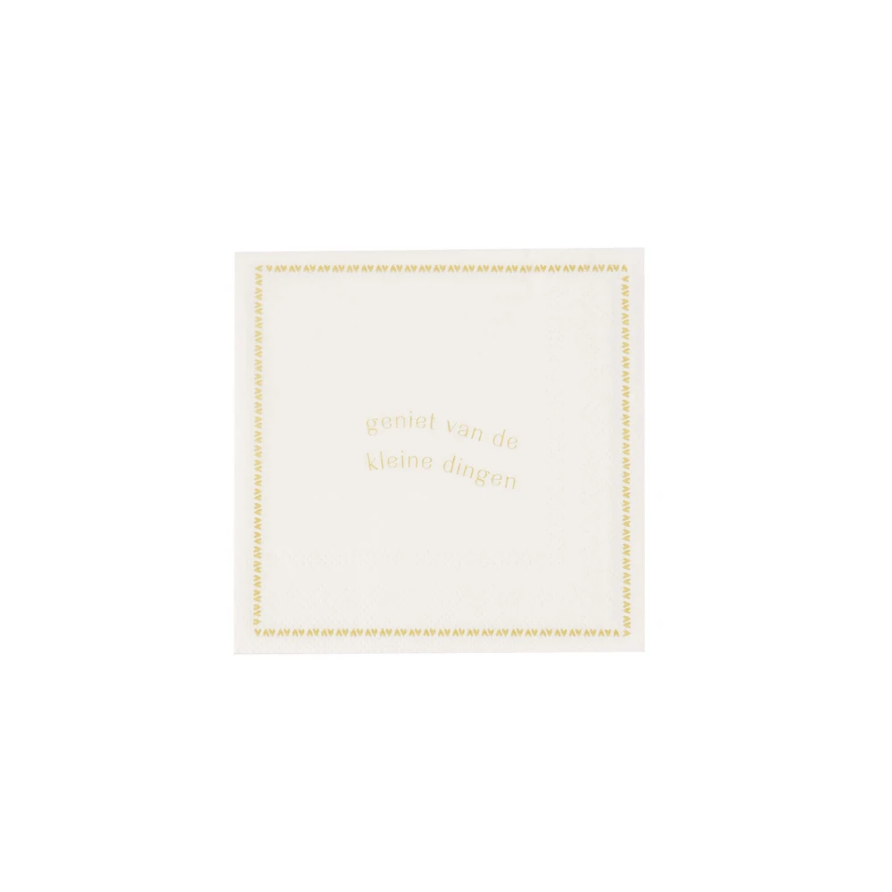 napkins Geniet van de kleine dingen