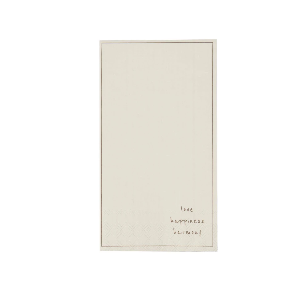 napkins retangle happiness