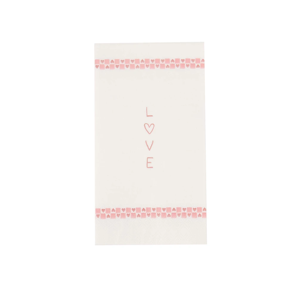 napkins retangle love