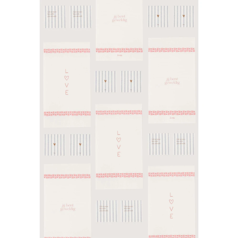 napkins retangle love