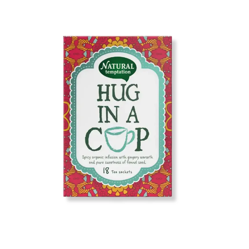 Natural temptation thee hug in a cup