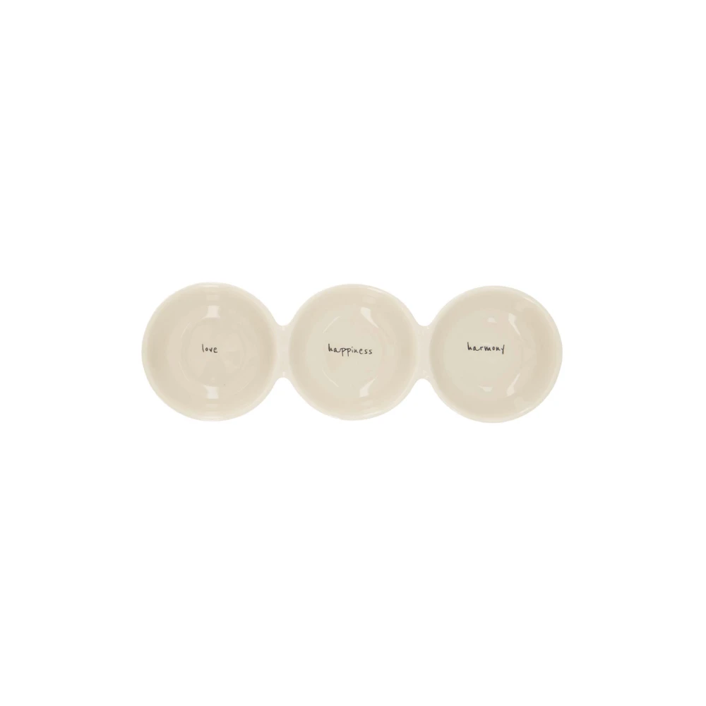 serving plate Love Happiness Harmony