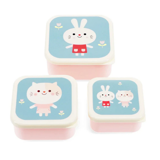 set 3 snackdoosjes Lottie and friends