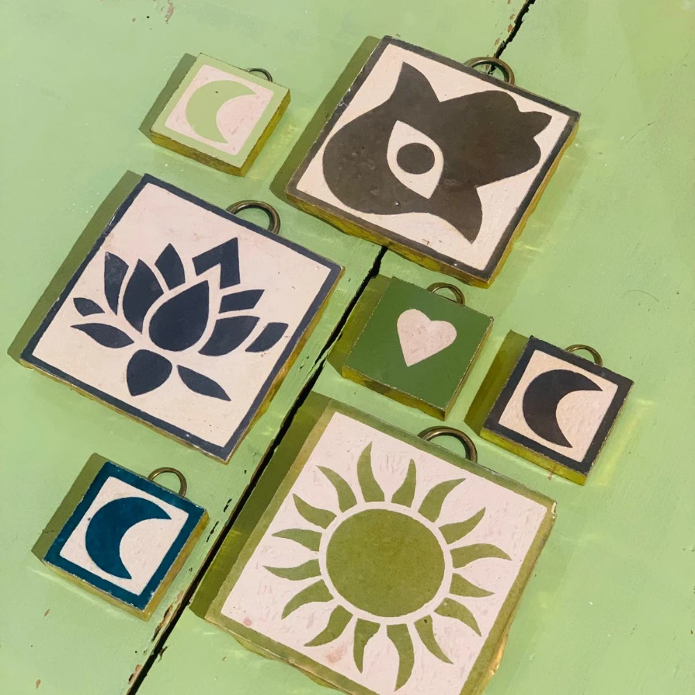 tegel Marokko groot Lotus