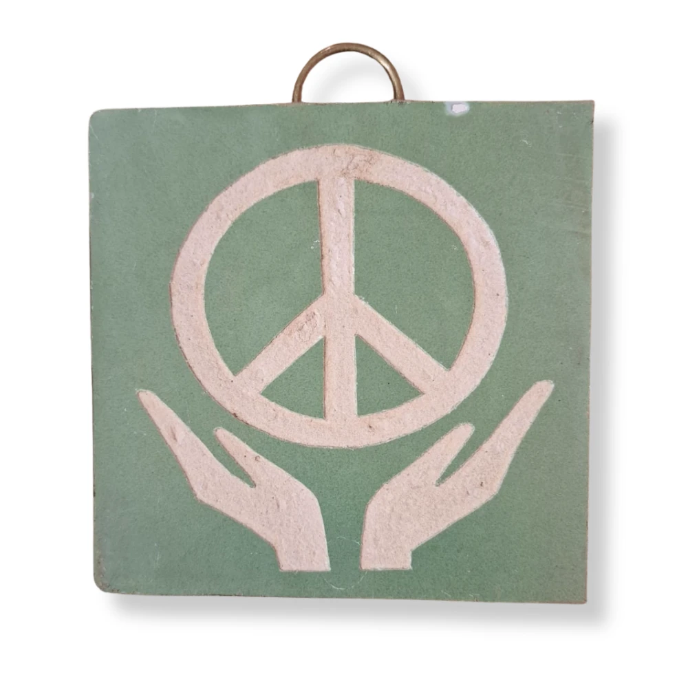 tegel Marokko groot Peace Sign met handen