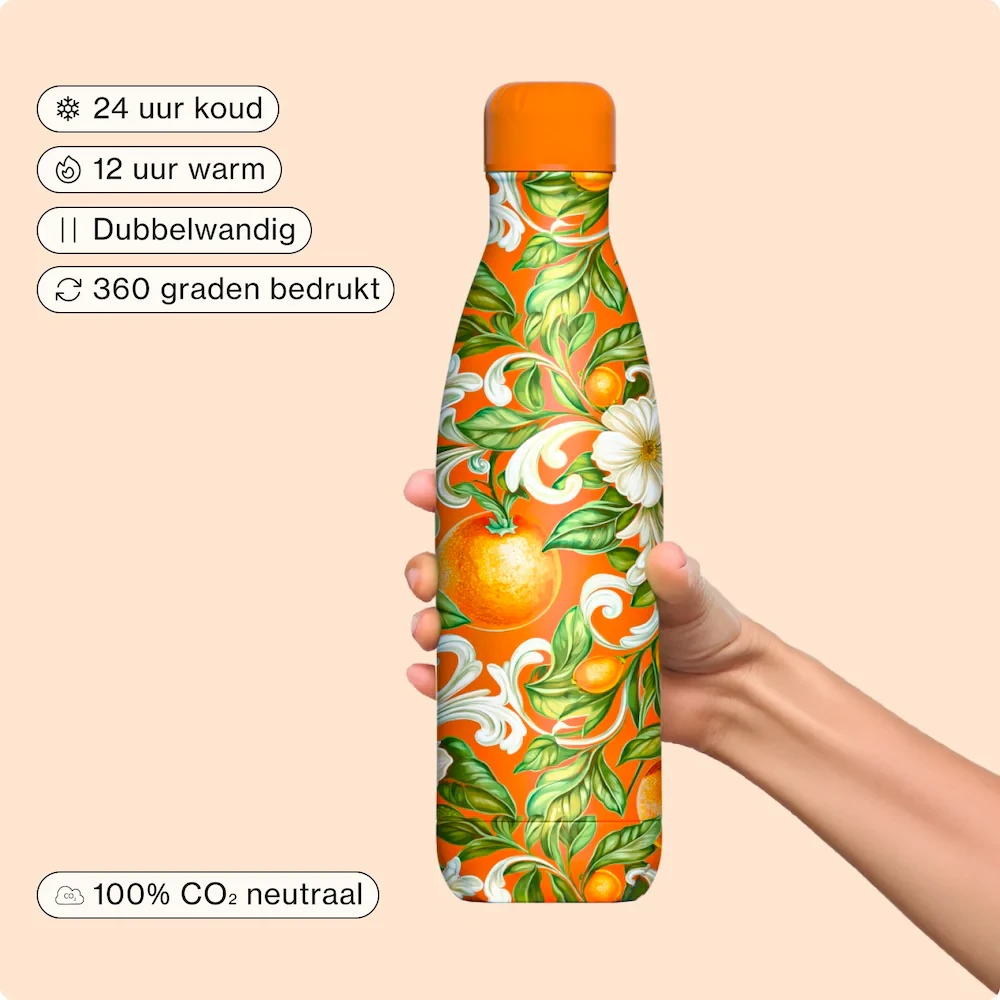 Thermosfles fiore d'arancia