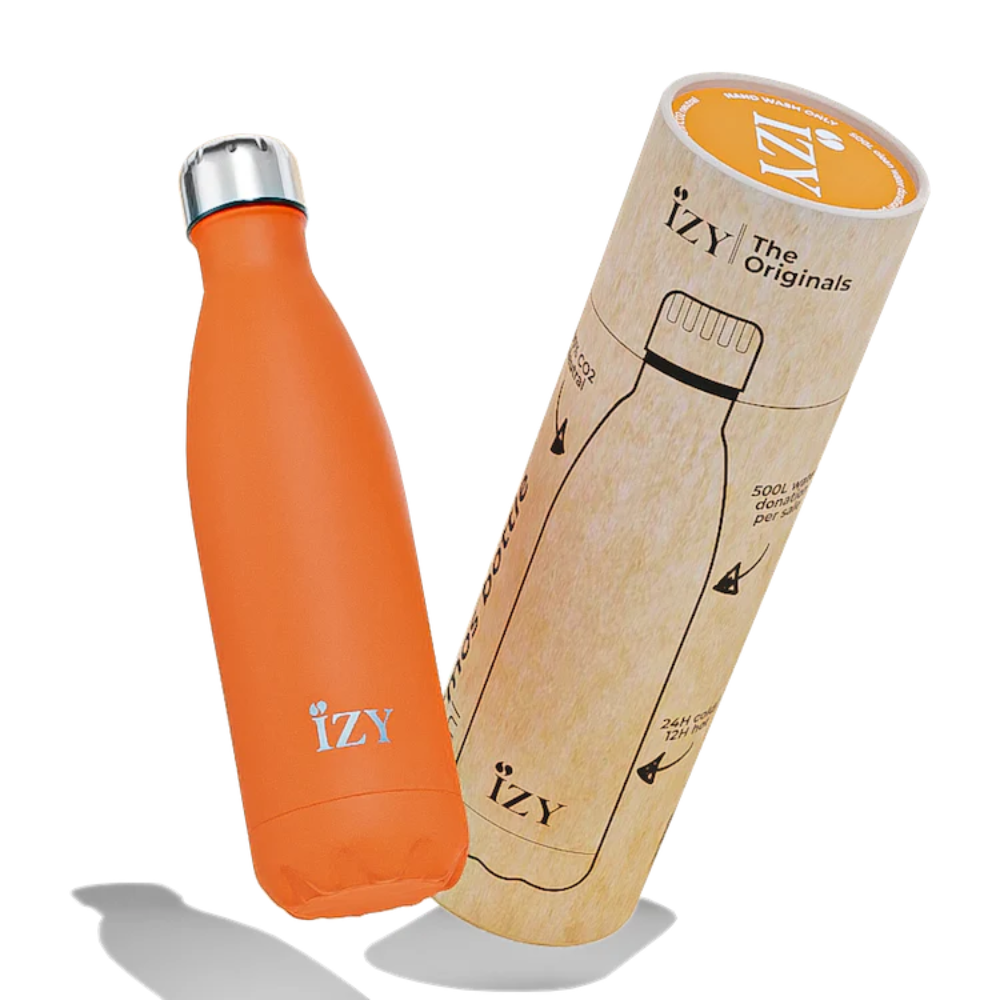 thermosfles oranje