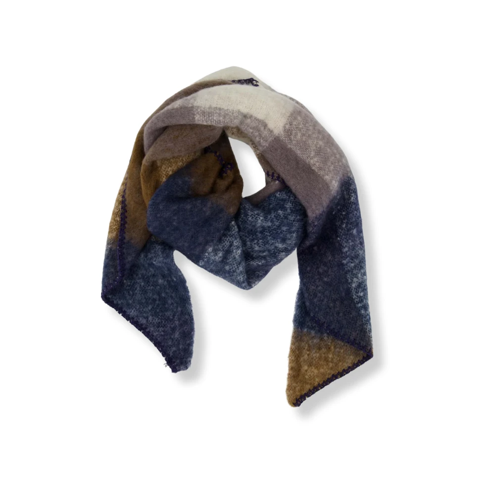 triangle sjaal met ruit