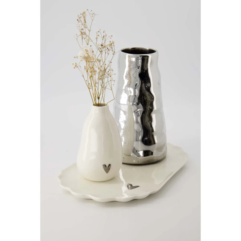 vaasje keramiek hartje