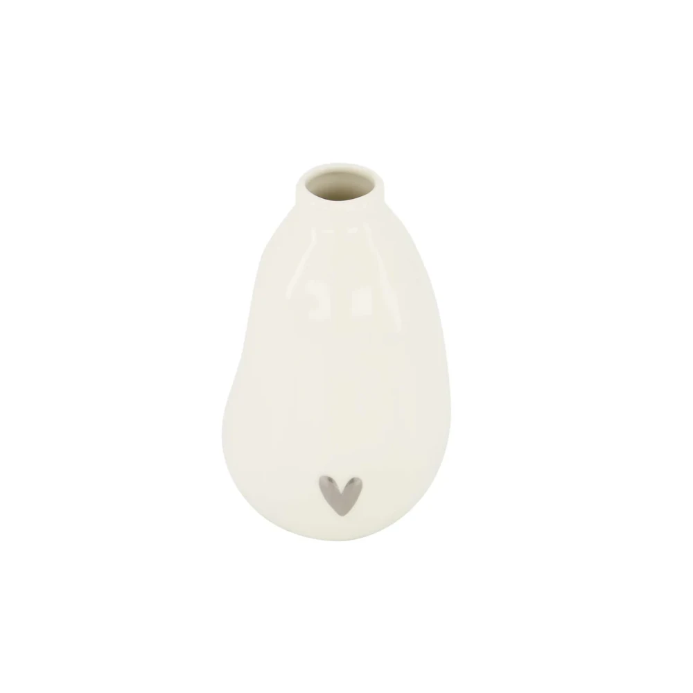 vaasje keramiek hartje