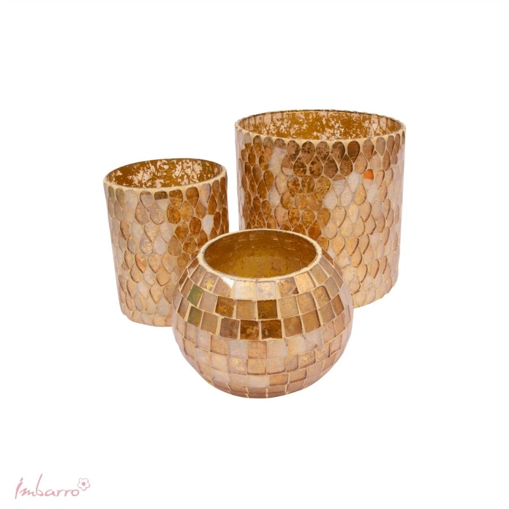 Windlicht Seta Round
